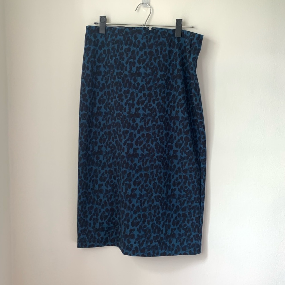 Banana Republic Cheetah Midi Pencil Skirt